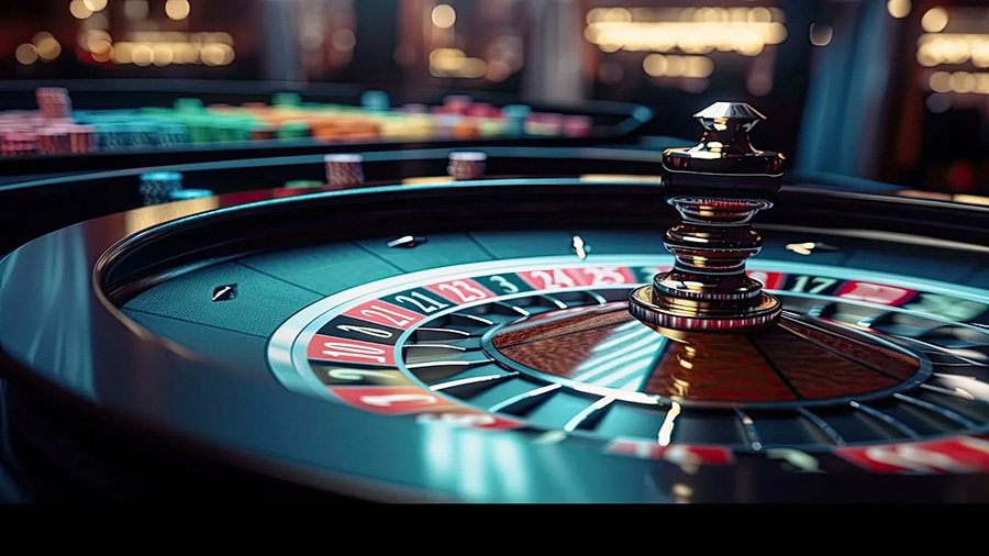 Graphic design in casino